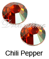 Swarovski Rhinestones Chili Pepper