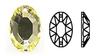Swarovski 3212 Oval Rhinestones