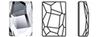Swarovski - 4583 Graphic Flat Fancy Cut