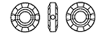 Swarovski 5139 RING BEAD
