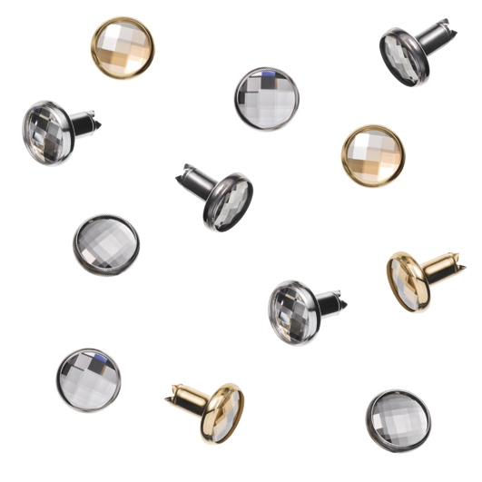 Swarovski 53600 Chessboard Crystal Rivets