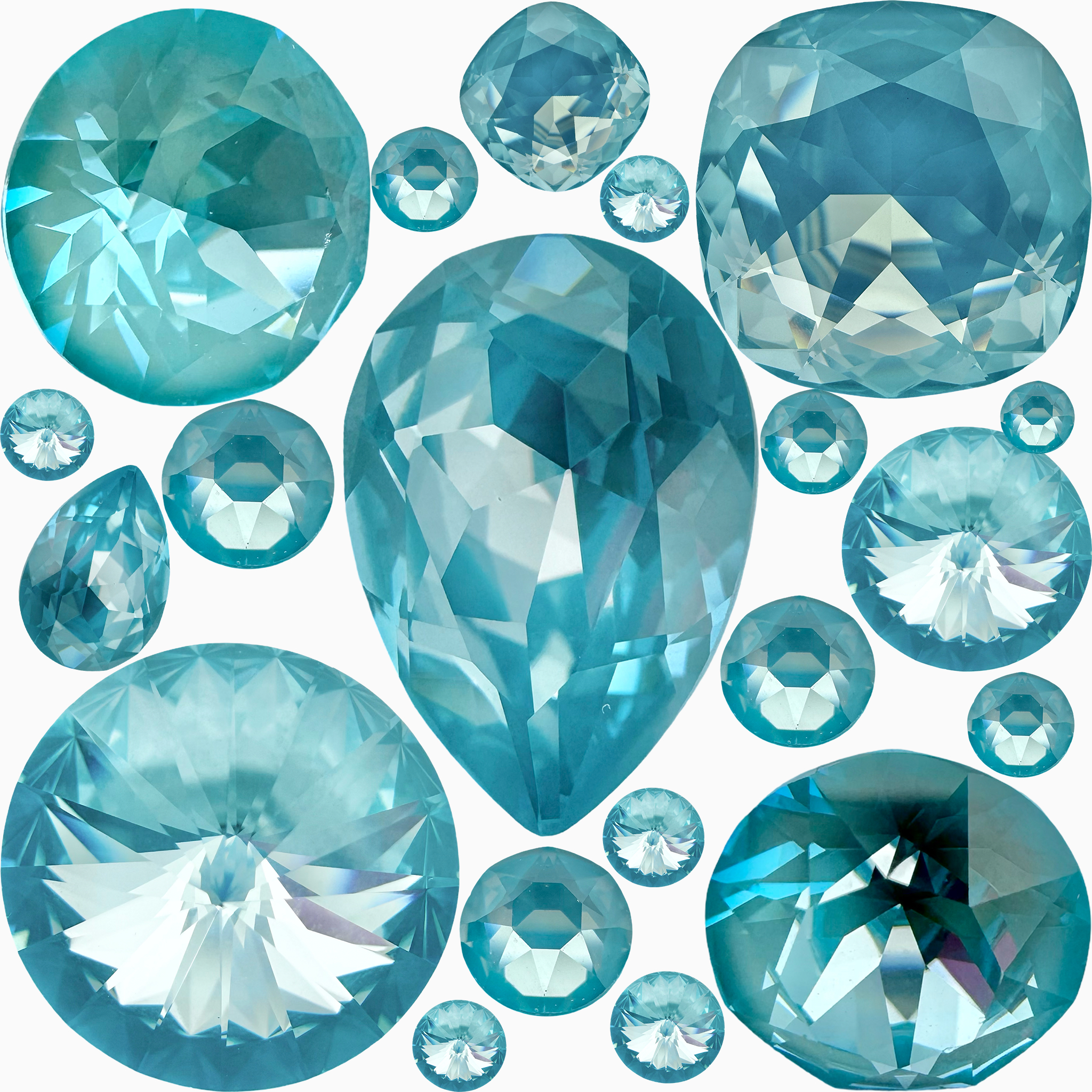 Crystal Paradise Blue Lux