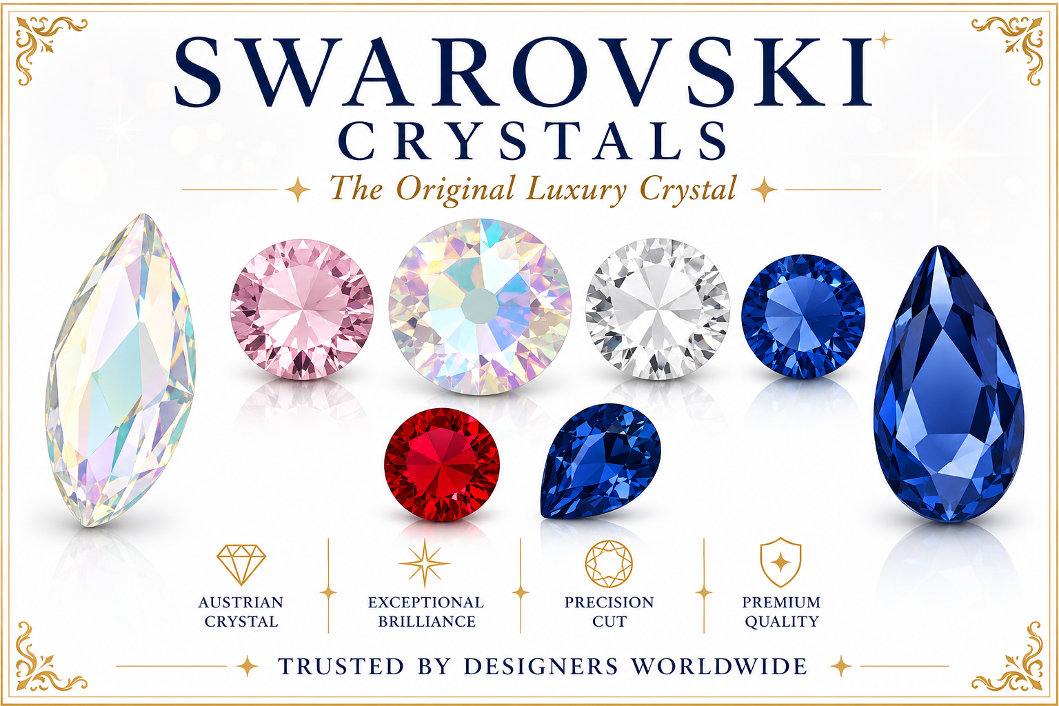 Swarovski Flatback Crystals