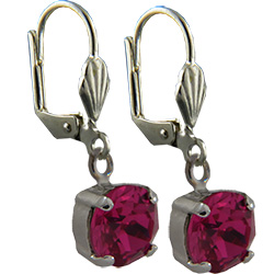 Empty Jewelry Earrings Setting for Dreamtime Crystal 1088 SS47. Pair.