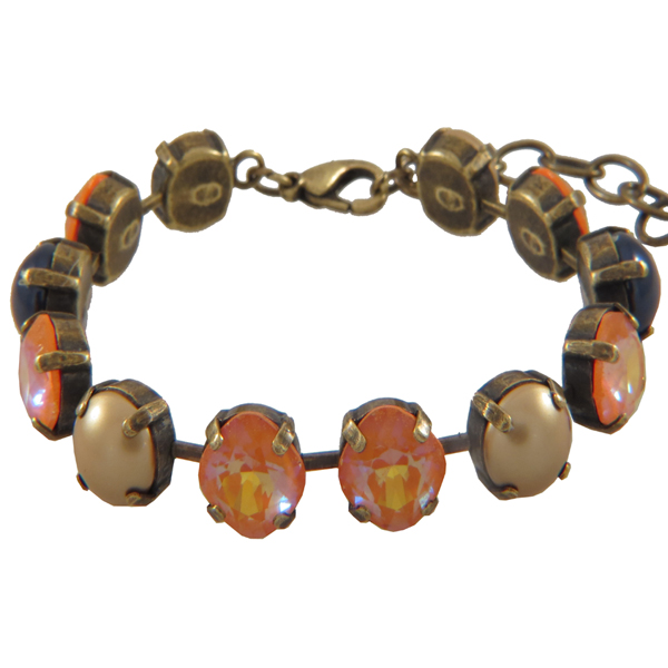 Empty Cup Chain Bracelet Hand Set Stones 12mm with 11 boxes for Dreamtime Crystal 1122 12mm