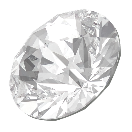 Swarovski 1401 Rose Cut Round Stone Crystal 11.8 mm