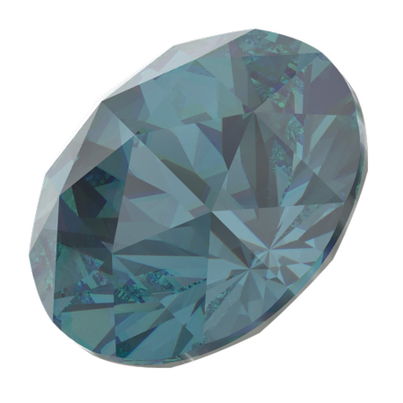 Swarovski 1401 Rose Cut Round Stone Montana 8mm