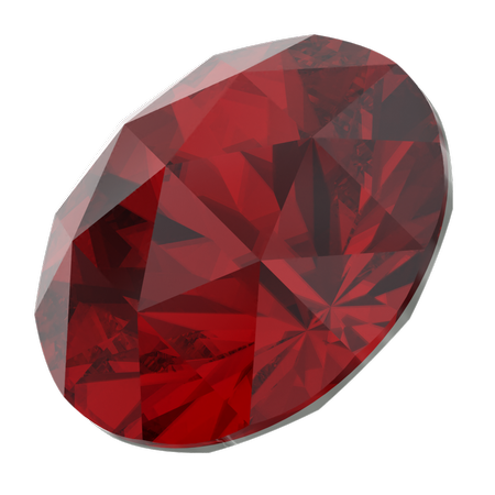 Swarovski 1401 Rose Cut Round Stone Scarlet 10mm