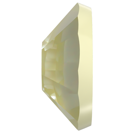Swarovski 2038 XILION Rose Hotfix Crystal Soft Yellow Ignite SS10