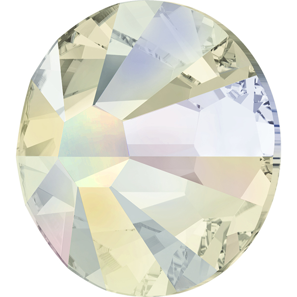 Swarovski 2058 XILION Rose Flat Back Crystal Shimmer SS5