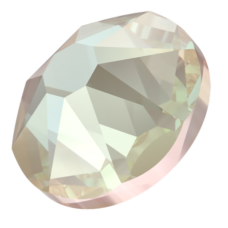 Dreamtime Crystal DC 2088 Flat Back Rhinestone Crystal Ivory Cream DeLite SS30