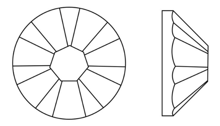 Dreamtime Crystal DC 2038 Hotfix Rhinestone Crystal Teal Ignite SS6
