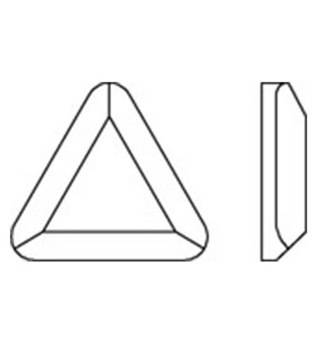 Dreamtime Crystal DC 2711 Triangle Flat Back Crystal 3.3mm