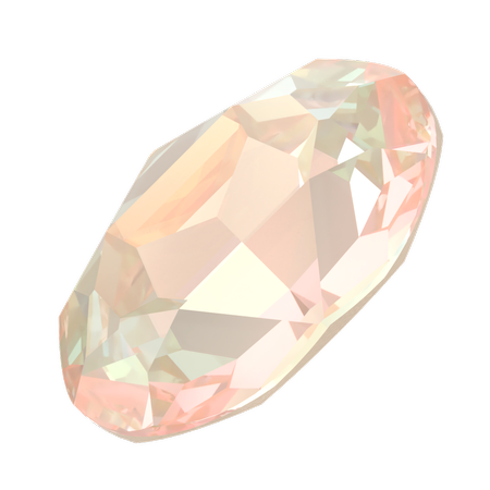 Swarovski 4120 Oval Fancy Stone Crystal Ivory Cream DeLite 18x13mm
