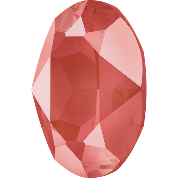 Dreamtime Crystal DC 4120 Oval Fancy Stone Crystal Light Coral 14x10mm