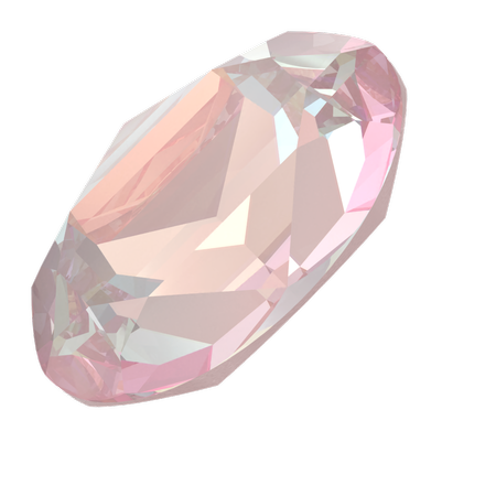 Swarovski 4120 Oval Fancy Stone Crystal Dusty Pink DeLite 14x10mm
