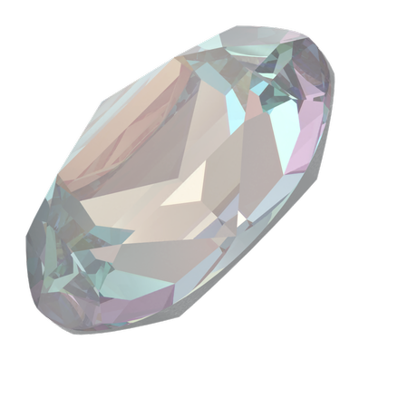 Swarovski 4120 Oval Fancy Stone Crystal Serene Gray DeLite 14x10mm