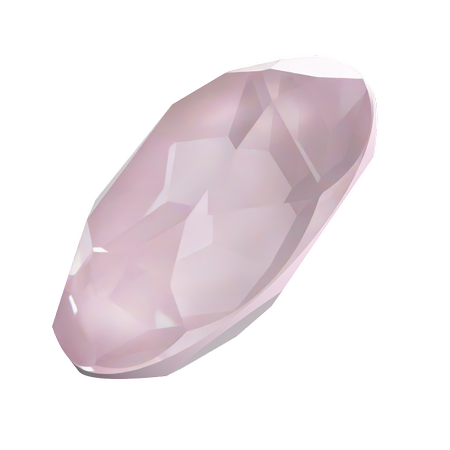 Swarovski 4120 Oval Fancy Stone Crystal Soft Rose Ignite 14x10mm