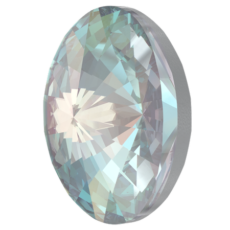 Swarovski 4122 Oval Rivoli Fancy Stone Crystal Serene Gray DeLite 18x13.5mm