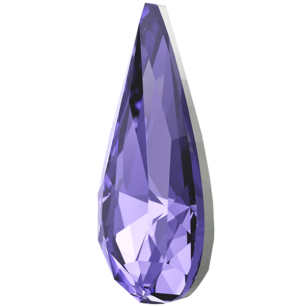 Dreamtime Crystal DC 4322 Teardrop Fancy Stone Tanzanite 14x7mm