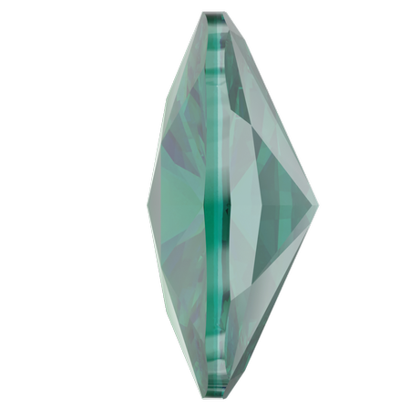 Swarovski 4471 Rose Cut Cushion Fancy Stone Emerald Ignite 10mm