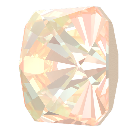 Swarovski 4499 Kaleidoscope Square Fancy Stone 6mm Crystal Ivory Cream DeLite