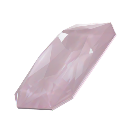 Swarovski 4627 Large Rectangle Octagon Fancy Stone Crystal Soft Rose Ignite 27x18.5mm