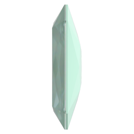 Swarovski 4627 Large Rectangle Octagon Fancy Stone Crystal Soft Mint Ignite 27x18.5mm