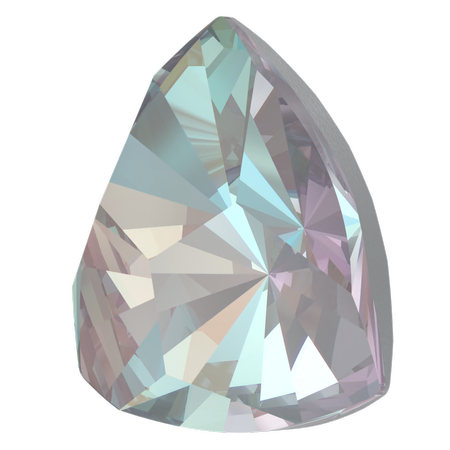 Swarovski 4799 Kaleidoscope Triangle Fancy Stone Crystal Serene Gray DeLite 14x14.3mm 