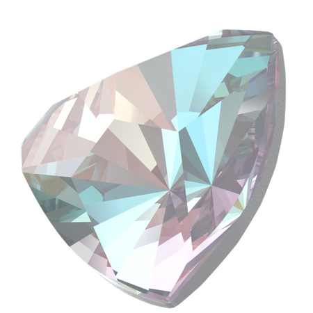 Swarovski 4799 Kaleidoscope Triangle Fancy Stone Crystal Serene Gray DeLite 14x14.3mm 