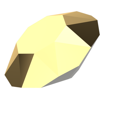 Dreamtime Crystal DC 1088 Chaton Crystal Aurum SS29