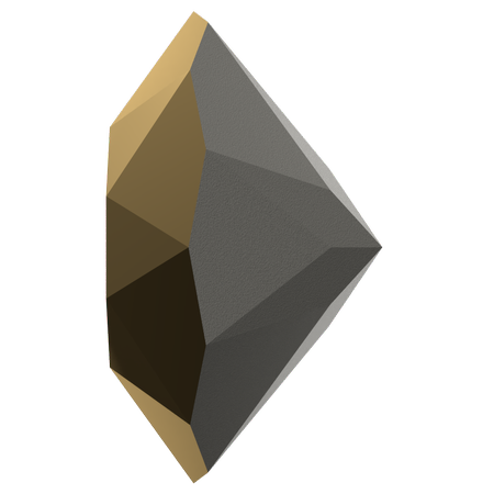 Dreamtime Crystal DC 1088 Chaton Crystal Aurum SS29