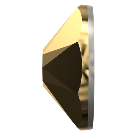 Dreamtime Crystal DC 2088 Flat Back Rhinestone Crystal Aurum SS12