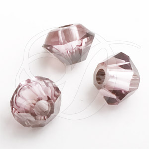 Swarovski 5328 Bicone Bead Light Rose Satin 4mm