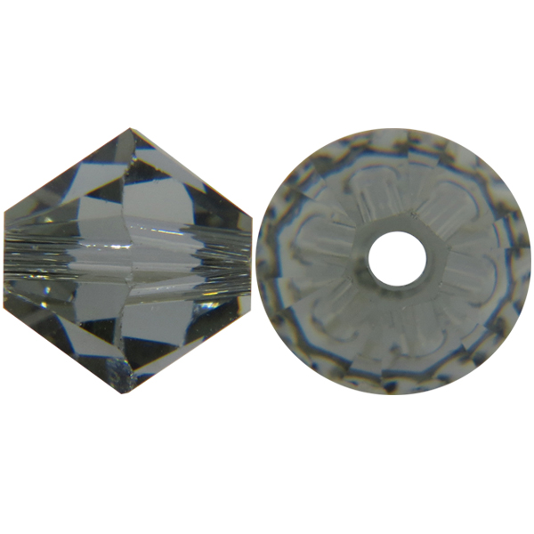 Swarovski 5328 Bicone Bead Black Diamond 8mm