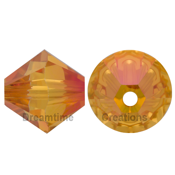 Swarovski 5328 Bicone Bead Crystal Astral Pink 6mm