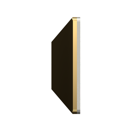 Dreamtime Crystal DC 2400 Square Flat Back Crystal Aurum 4mm