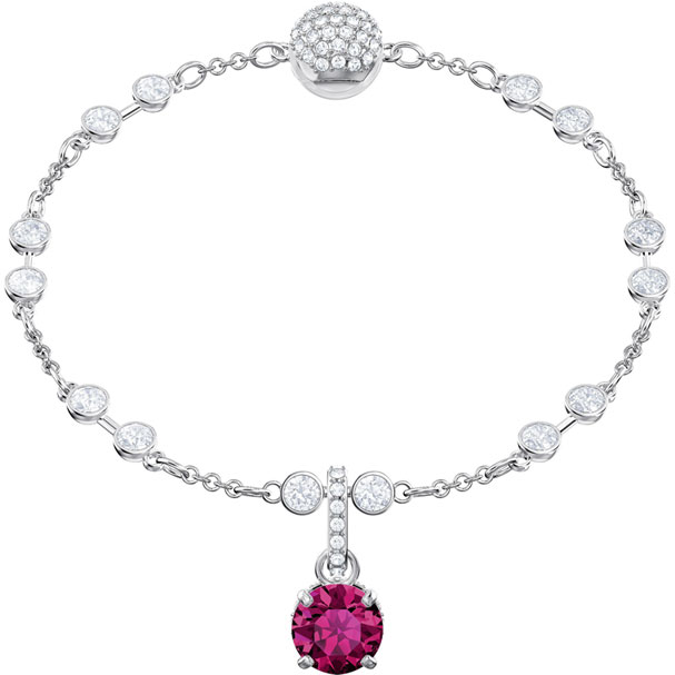 Swarovski Remix Collection Charm, January, Red, Rhodium Plated| Dreamtime  Creations