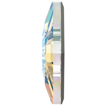 Dreamtime Crystal DC 2773 Diamond Shape Flat Back Crystal Shimmer 9.9x5.9mm