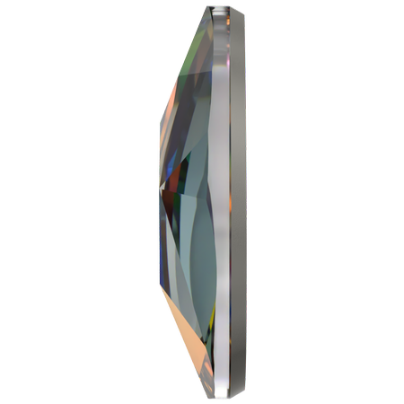 Dreamtime Crystal DC 2303 Pear Shaped Flat Back Crystal Vitrail Medium 14x9mm