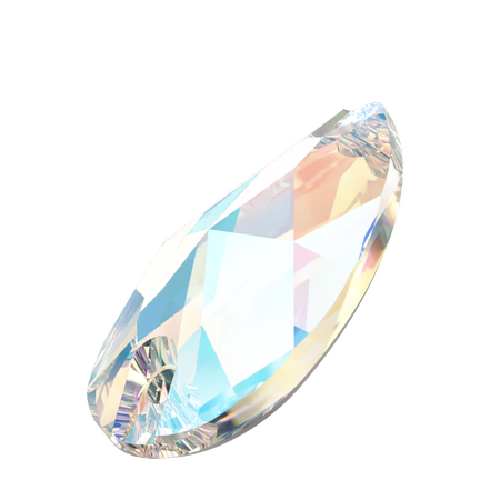 Dreamtime Crystal DC 3230 Pear Sew-on Crystal Shimmer 18x10.5mm