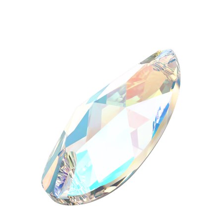 Dreamtime Crystal DC 3230 Drop Sew-on Crystal Shimmer 23x13.8mm