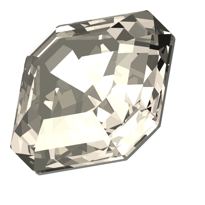 Swarovski 4480 Imperial Fancy Stone Crystal Silver Shade 10mm
