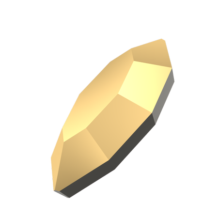 Dreamtime Crystal DC 2200 Navette Flat Back Crystal Aurum 4x2mm