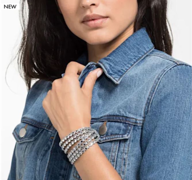 Swarovski Collection Power Bracelet, Gray