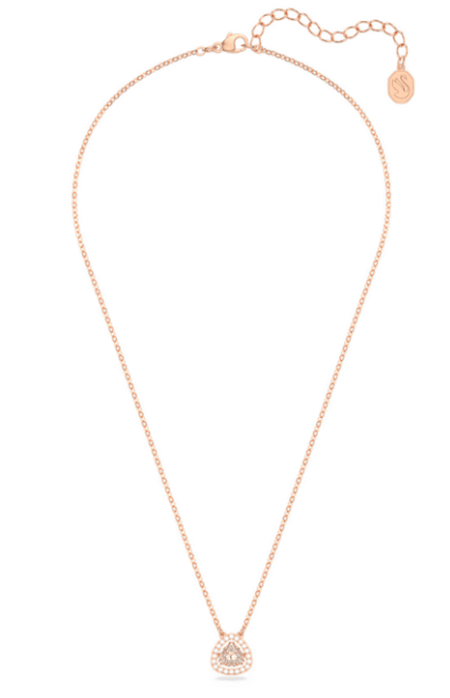 Swarovski Collections Millenia necklace White, Rose gold-tone plated