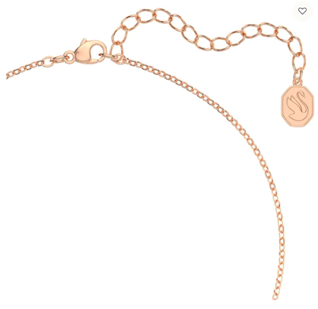 Swarovski Collections Millenia necklace White, Rose gold-tone plated