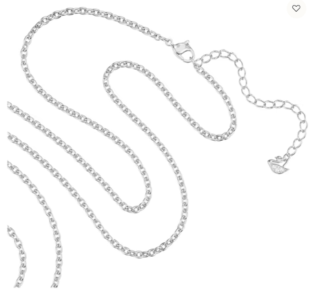 Swarovski Collections Exalta pendantBlue, Rhodium plated