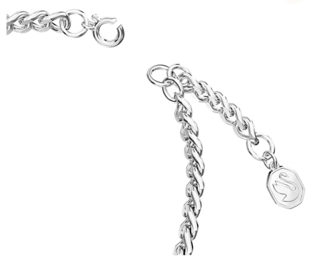 Swarovski Collections Father's Day - Dad braceletWhite, Rhodium plated