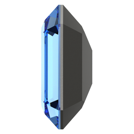 Swarovski 4610 Rectangle Octagon Fancy Stone ReCreated Ice Blue 18x13mm
